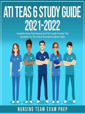 cover image of ATI TEAS 6 Study Guide 2021-2022